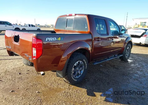 2017 Nissan Frontier Pro-4X из США, поврежденный, VIN 1N6DD0EV6HN708629